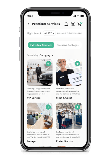Passenger App Screen 02