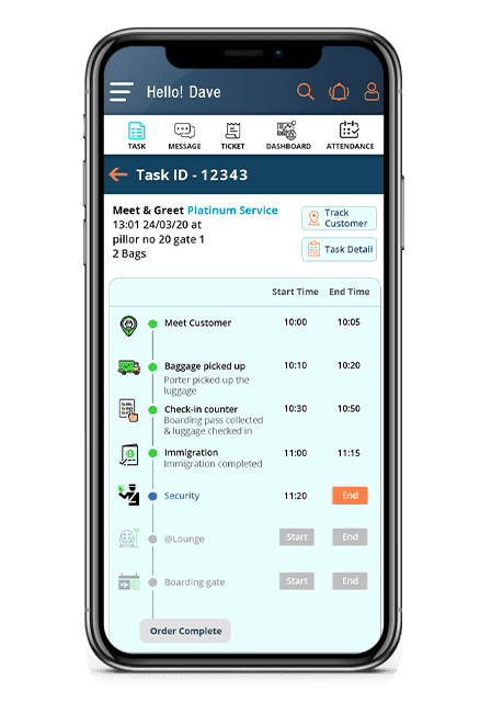 Service Ambassador App Screen 04