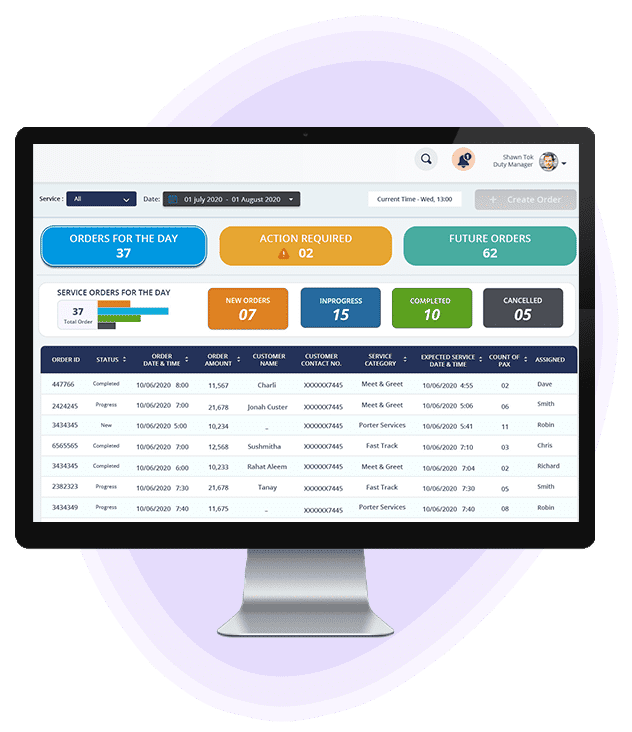 Passenger App Features