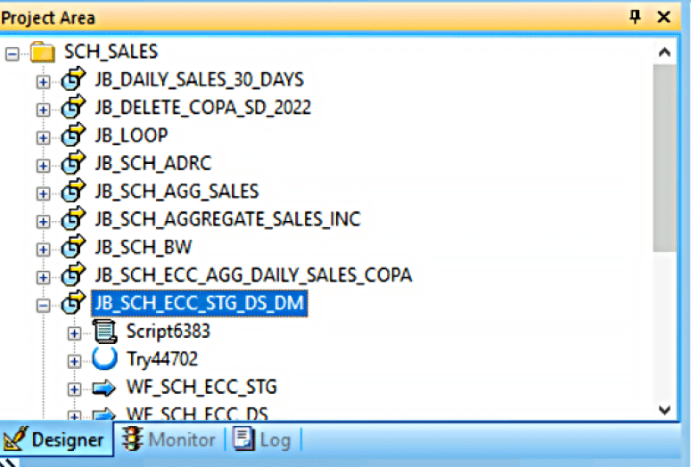SAP BODS to SQL DBMS Data Integration 3